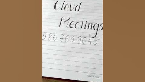 Hướng dẫn cài đặt ứng dụng Zoom trên điện thoại