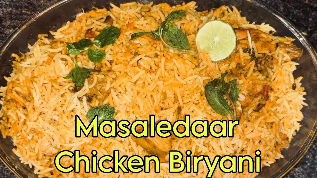 Spicy Chicken Biryani || Ramdaan special dish || tasty Recipe iftaar special||