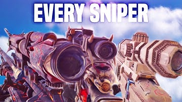 Trickshot With Every Sniper in Cod Mobile
