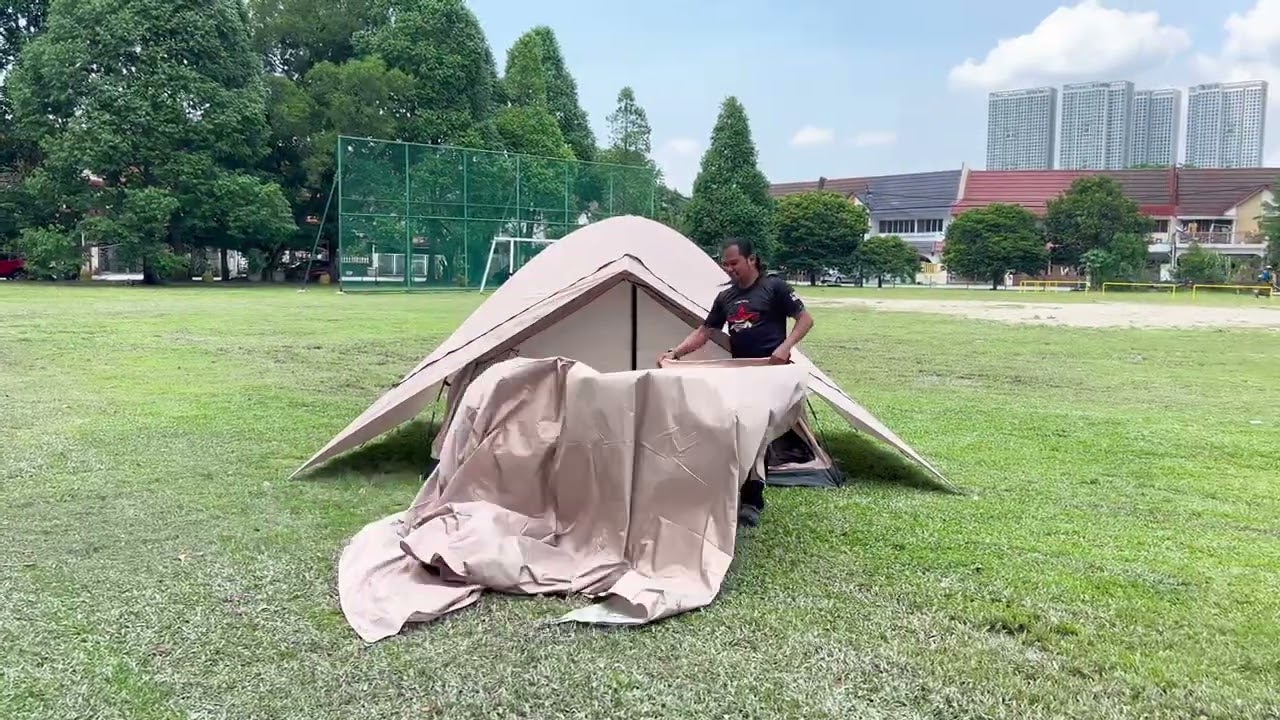 Deer Creek Hurricane Plus 8 Person Dome Tent Extended 2.0 Dessert