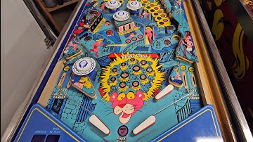 Pink Panther Pinball Machine by Gottlieb