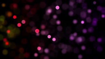 Motion Graphics Background Loop HD   Colorful Bokeh Particles Blur Effect   Free Download