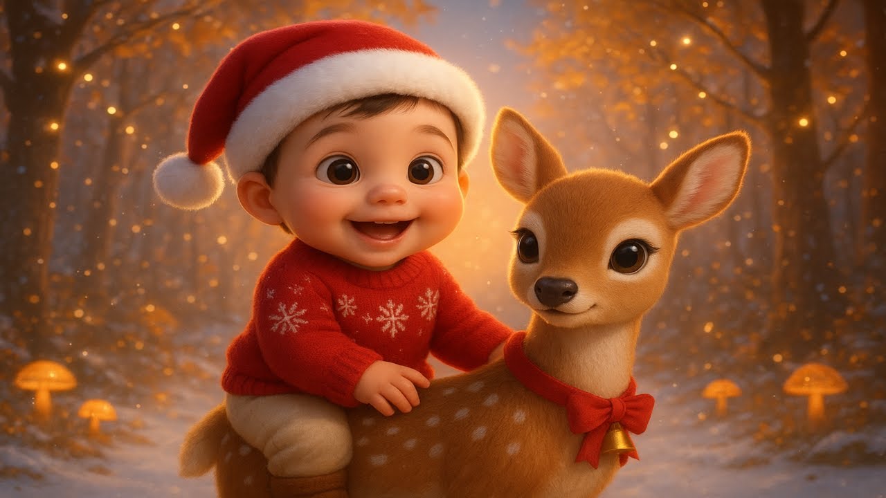 🎶 Jingle Bells Song for Kids | Fun Christmas Music & Dance | Learning Tunes for Kids