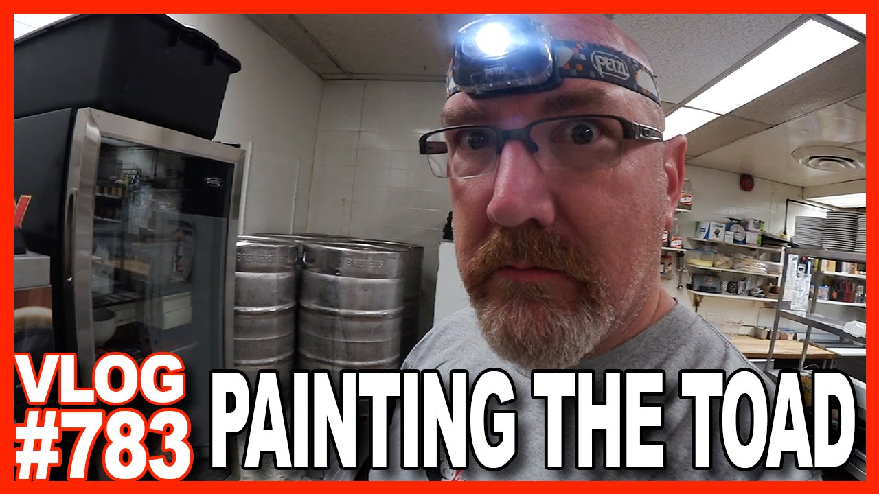 PAINTING THE TOAD!!!