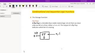 Combinational and Sequential Logic Functions part 2