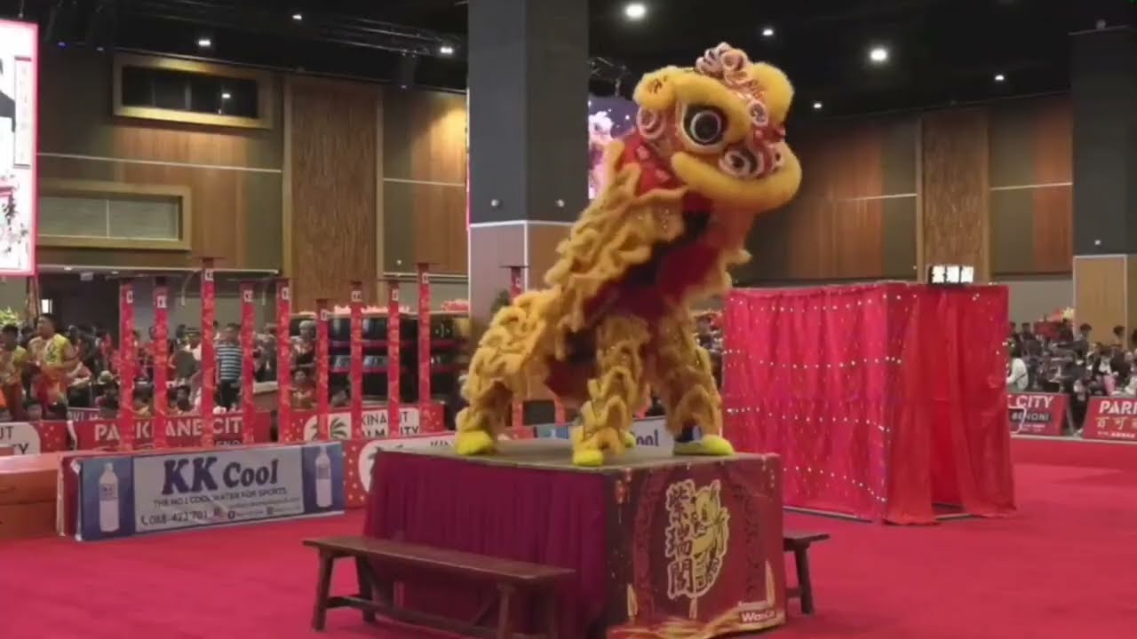 SABAH LION DANCE PERFORMANCE 2025 AT SICC KOTA KINABALU SABAH