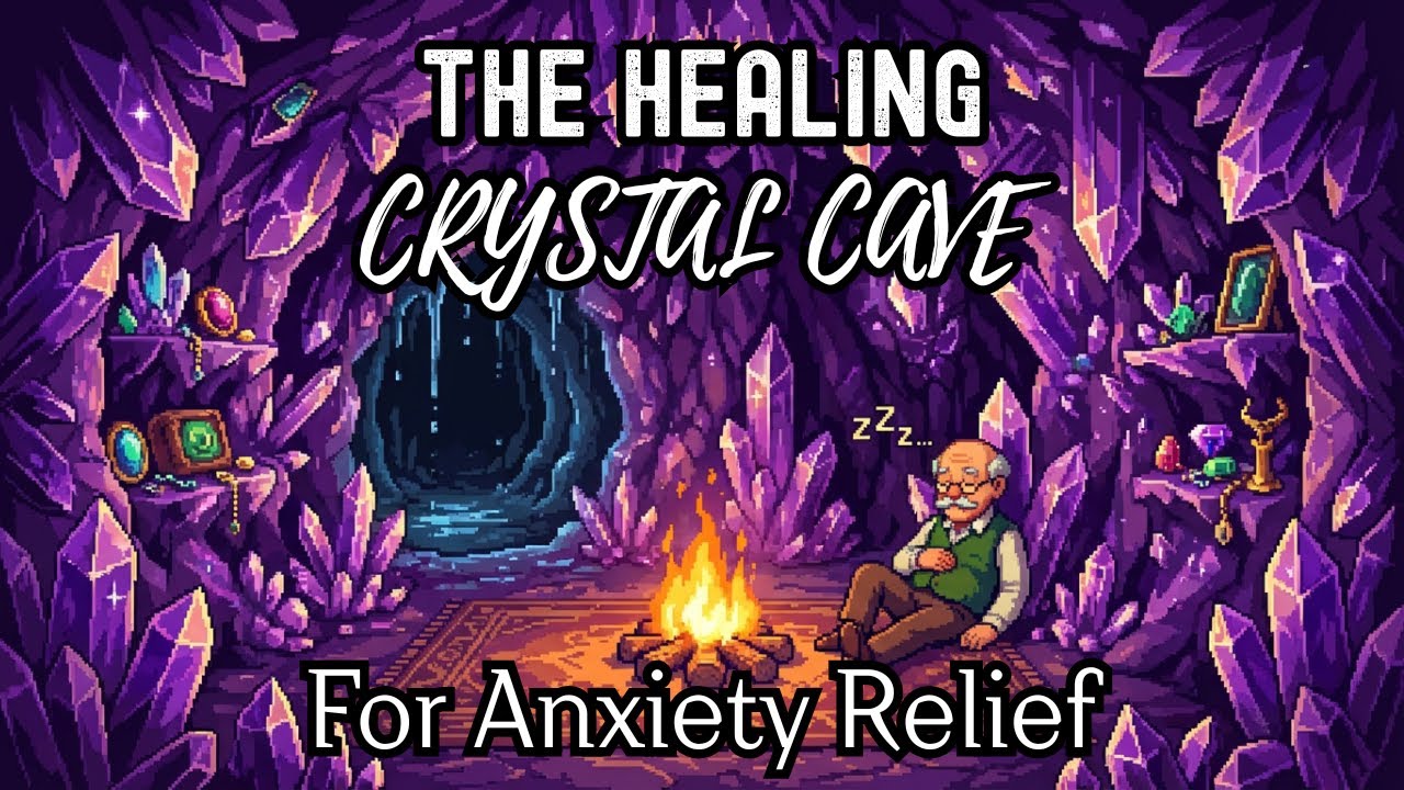 ★HEAL ANXIETY while you Sleep★ The Secret Amethyst Geode | 432Hz & Singing Bowls