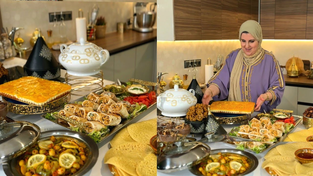 11 يوم من رمضان شوارما بصوص خطيرة في المقلاة طورطة كتحمق ببيضة بغرير اكسبريس شهدة طاجين الحوت بالخضر