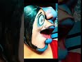 Snow white and the evil witch 😭#facepainting #ytshorts #disney #snowwhite
