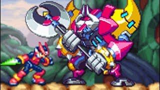 Mega Man Zero 4 (GBA) All Bosses (No Damage)