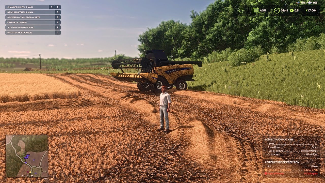 Fs25 Ep.7 Broyage et Moissons partie 2