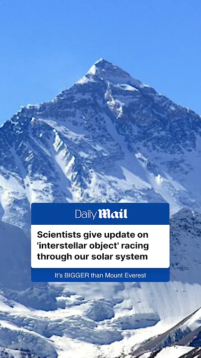 Massive NEW object spotted in space is bigger than Mount Everest