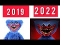 Evolution of Huggy Wuggy 2019-2022 (Poopy Playtime)