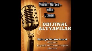 Müslüm Gürses - Yıllar Utansın ((Karaoke))⭐⭐⭐⭐⭐