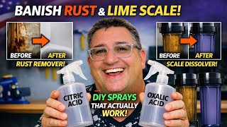 The Only 2 DIY Sprays You Need for Rust and Calcium Two Ingredients
Dont throw away those expensive 20-inch water filters! In this video, I show you how to mix and use Citric and Oxalic acid to restore your filtration system and save money.
Are your water filter housings covered in rust stains? Is calcium buildup killing your water pressure? Today, I’m breaking down the exact mixtures I use for my DIY cleaning sprays.
We’re putting Citric Acid and Oxalic Acid to the test on my whole-house 20” water filtration system. Youll see exactly how the citric acid melts away calcium from the cartridges and how the oxalic acid strips rust stains from the housings like magic.
In this video, you’ll learn:
• The precise mixing ratios for spray bottle applications.
• Step-by-step cleaning of 20 filter cartridges and housings.
• Critical safety warnings: Why you MUST keep these away from granite and quartz countertops.
• Home applications: Using these cleaners safely on bathroom tiles and toilets.
Safety First: These are acids! Always wear gloves and eye protection. Use in well-ventilated areas and keep away from natural stone surfaces to avoid permanent etching.
#WaterFilter #DIYCleaning #HomeMaintenance #Restoration #CitricAcid #OxalicAcid #SaveMoney #PlumbingHack The Only 2 DIY Sprays You Need for Rust and Calcium Two Ingredients