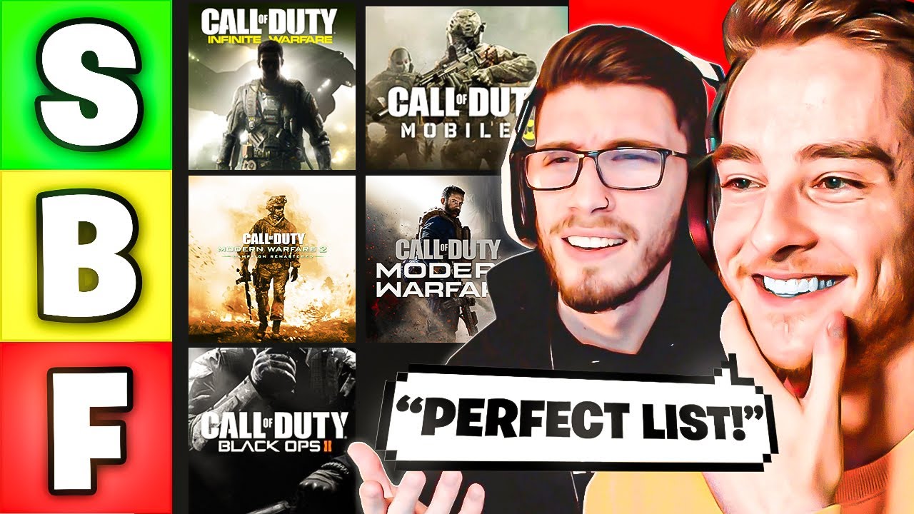 5 best Call of Duty games ever ranked: Full tier list - Charlie INTEL