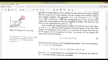 Triangular inequality, Upper bound//.Complex analysis//M.Adnan Anwar