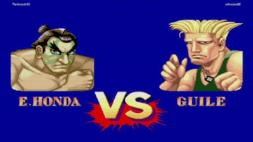 Street Fighter 2 Hyper Fighting (The Assass1n55 vs eriksoares80)