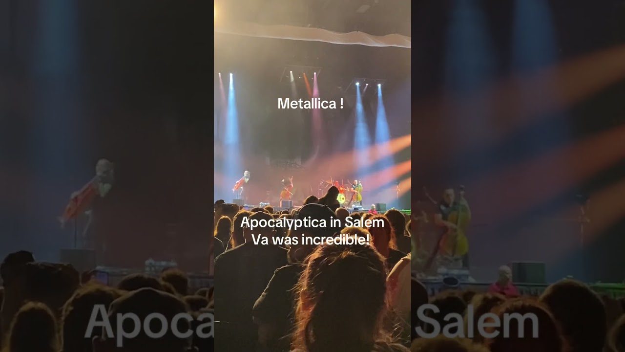 Apocalyptica rocked Salem Civic Center 9/11/25 
