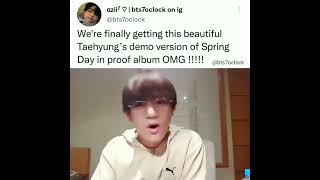 Download Lagu kim taehyung demo version of spring day.. 😍 MP3