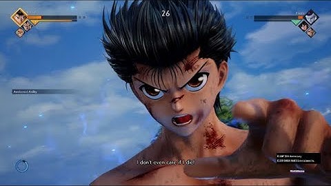 Yusuke is not taking it from Frieza anymore! SPIRIT GUN! ( Jump force PS5)