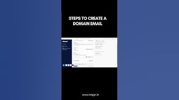 How to create domain email