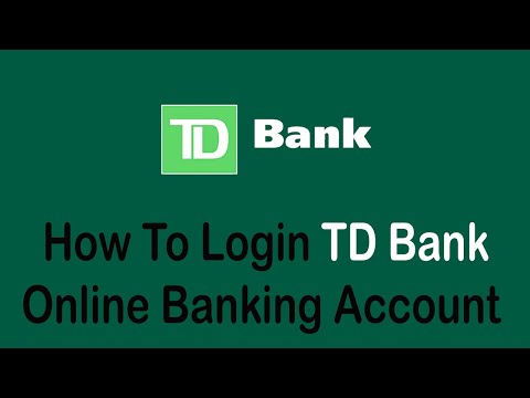 How to Login TD Bank Online Banking Account (2022) | td.com Login