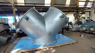 Three Way marine Damper 100% sealing Butterfly Damper