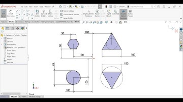 How to Draw All Kinds of Polygons in SolidWorks | Complete Polygon Tool Tutorial for Beginners