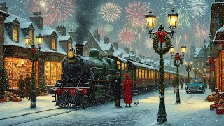 🎄 Vintage Christmas Magic ❄️ Cozy 1950s–60s Ride | Old Classic Christmas Songs