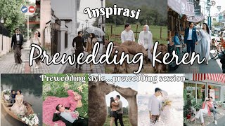 Referensi pose prewedding | outdoor indoor studio