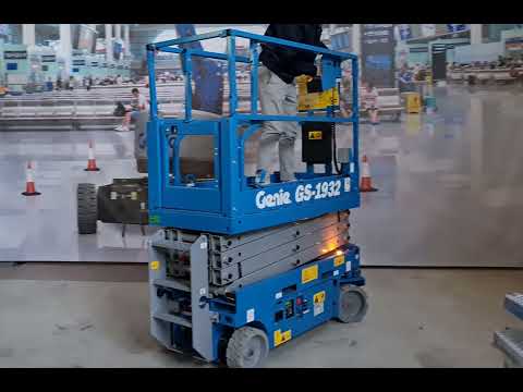Ножничные подъемники Genie GS 1932 от ГК ПСК: возможности, модификации, опыт в России и в мире.