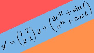 Differential Equations | Undetermined Coefficients for a System of DEs