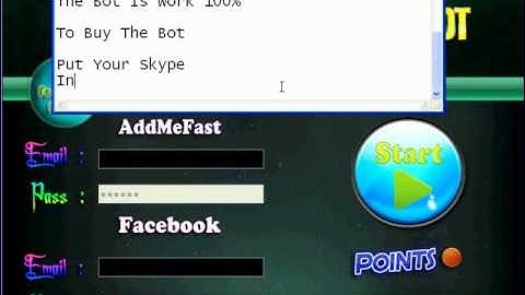 AddMeFast Bot Tutorial To Get Points Automatically
