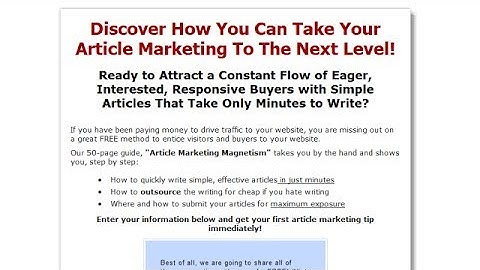 WP Squeeze Page Plugin - Overview Part 1
