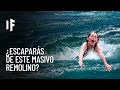 ¿Qué pasaría si te tragara un remolino?