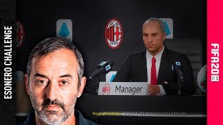 GIAMPAOLO MI SFIDI? [ESONERO CHALLENGE FIFA 20]