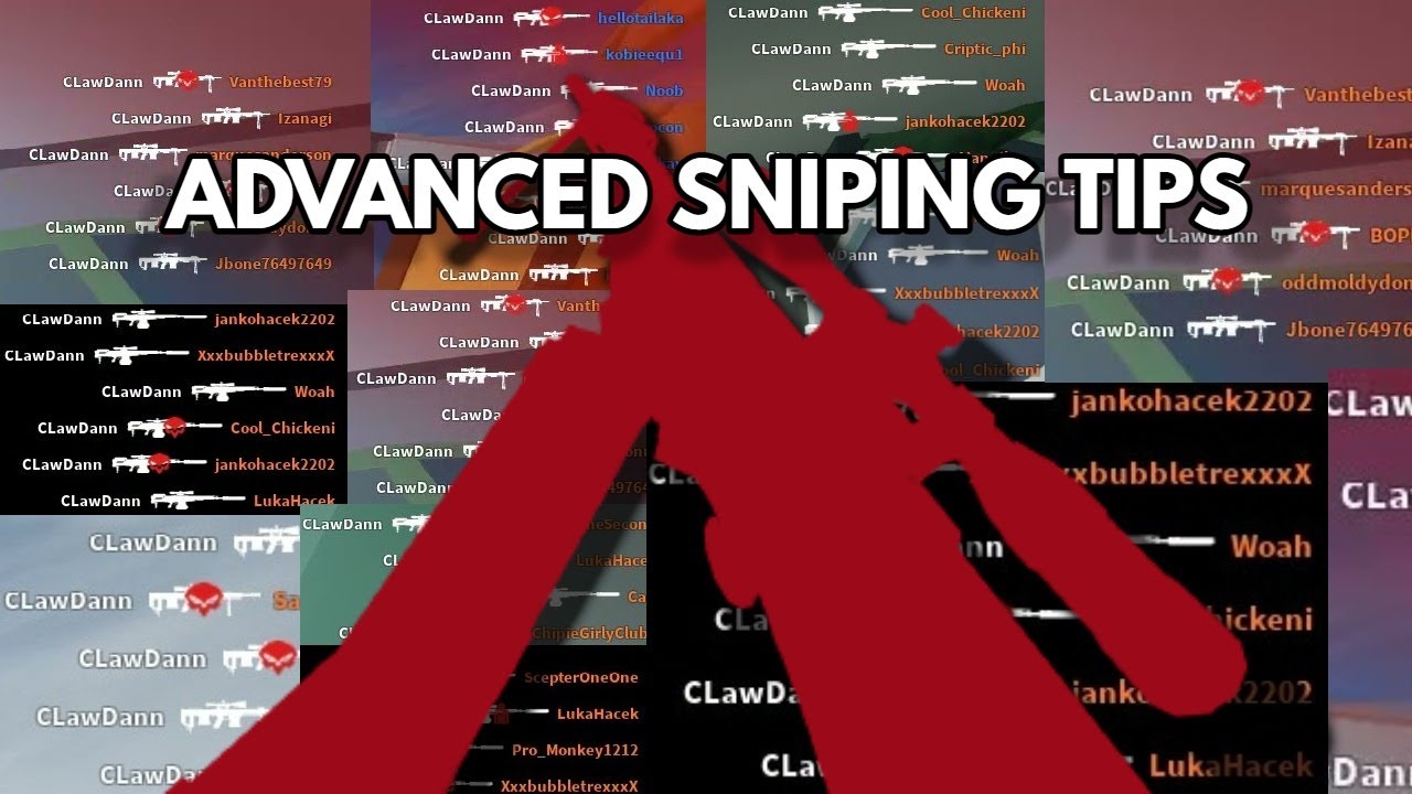 Roblox Bad Business Advanced Sniping Tips | bad business tutorial & tips (1k special 4/5)