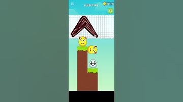 Logic Puzzle : Draw To Smash Gameplay 🥚1487 1488🐣💥 #like #drawtosmash #games #shorts