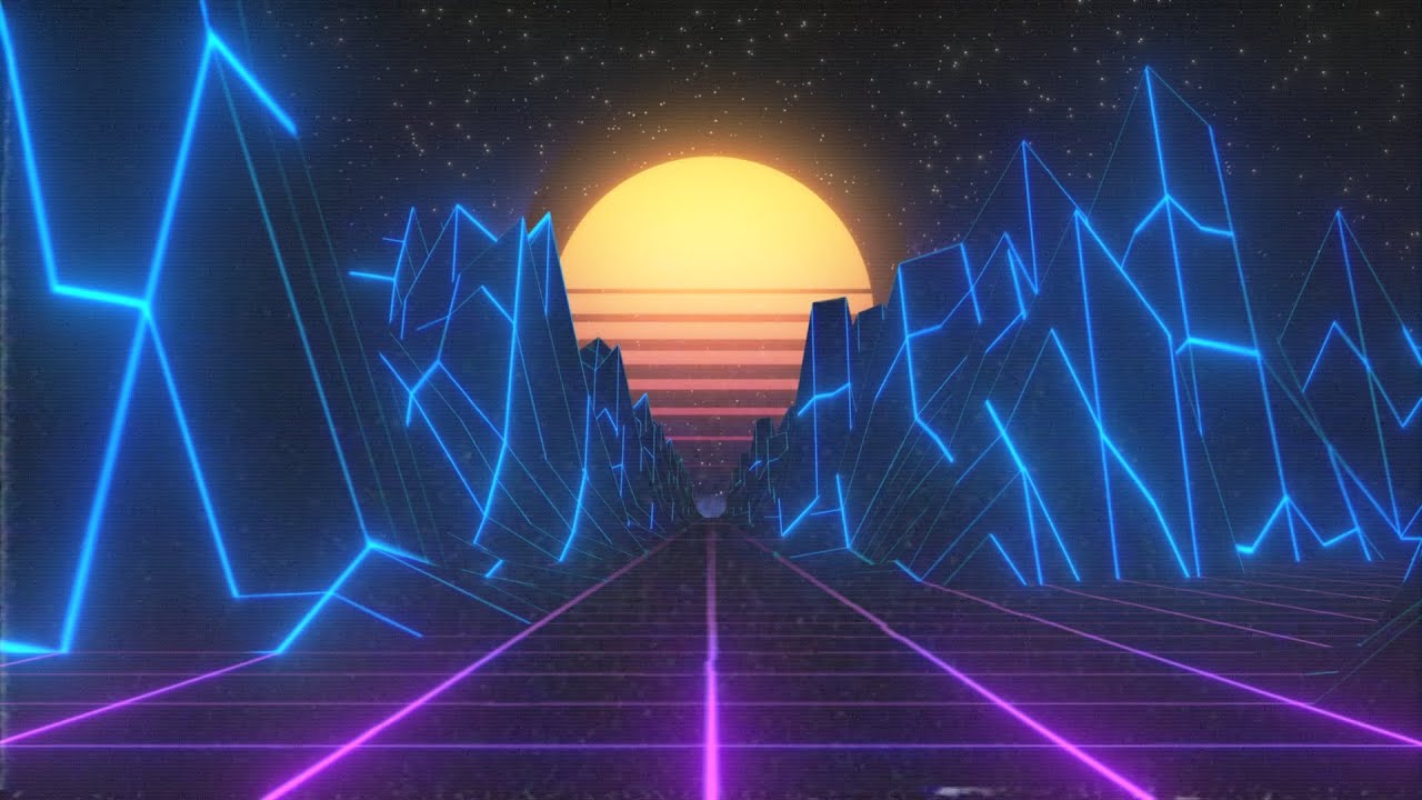 80s style animation - Retrowave Loop - YouTube
