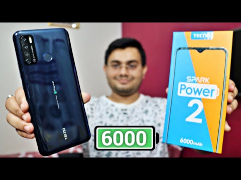 Tecno Spark Power 2 UNBOXING and REVIEW 6000 mAh 18W Fast Charging⚡️ Best in Budget क़तई ज़हर