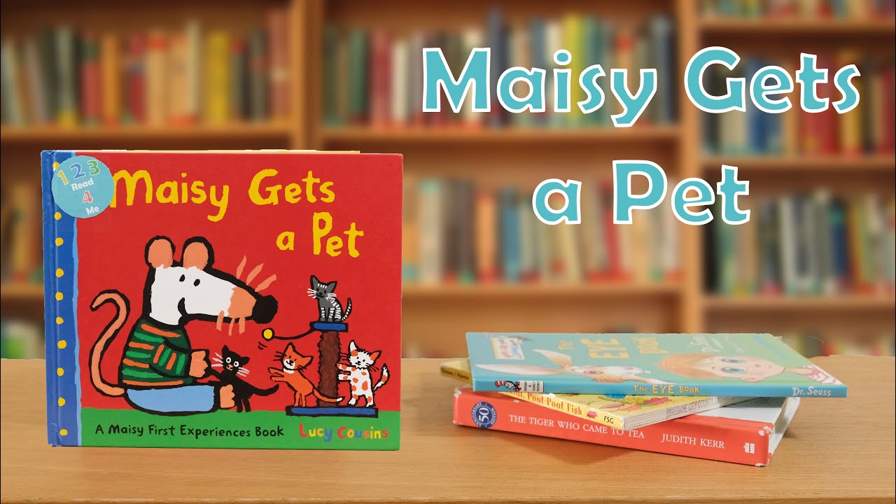 Maisy Gets a Pet | 123 Read 4 Me | Reading for Kids