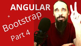 Angular Bug Tracker Portfolio Project - Bootstrap - Part 4 Content