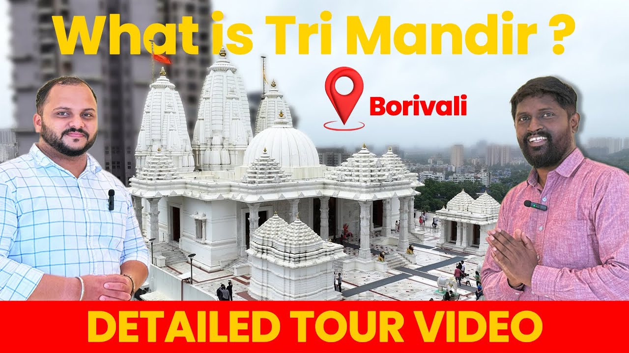 Tri Mandir Borivali Tour | Meaning & Story | Temple with a view | Storya 