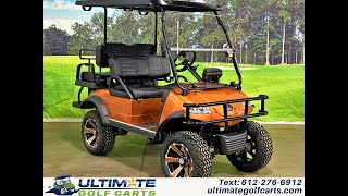 Evolution EV Forester 4 Plus Lithium Lifted Copper LSV Golf Cart