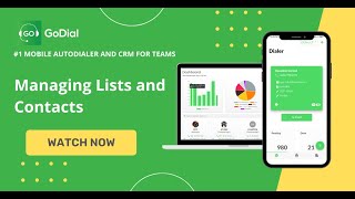 GoDial - CRM (Previously Called - List and Contacts) | TeleCalling CRM and Call Center Software screenshot 3