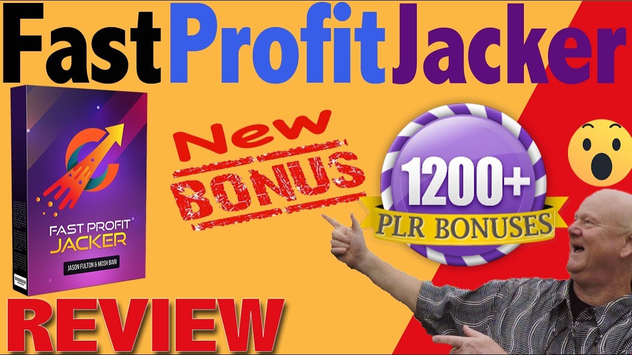 Fast Profit Jacker Review With BIG BONUSES 1200+ bonus enhanced note