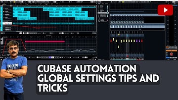 Cubase automation global settings tips and tricks | Automation Workflow In Cubase