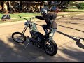 FINISHED! PART 24 HARLEY FXE SHOVELHEAD CHOP PROJECT | King and Queen Springer
