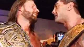 Batista & Triple H behind scene No Mercy 07.flv